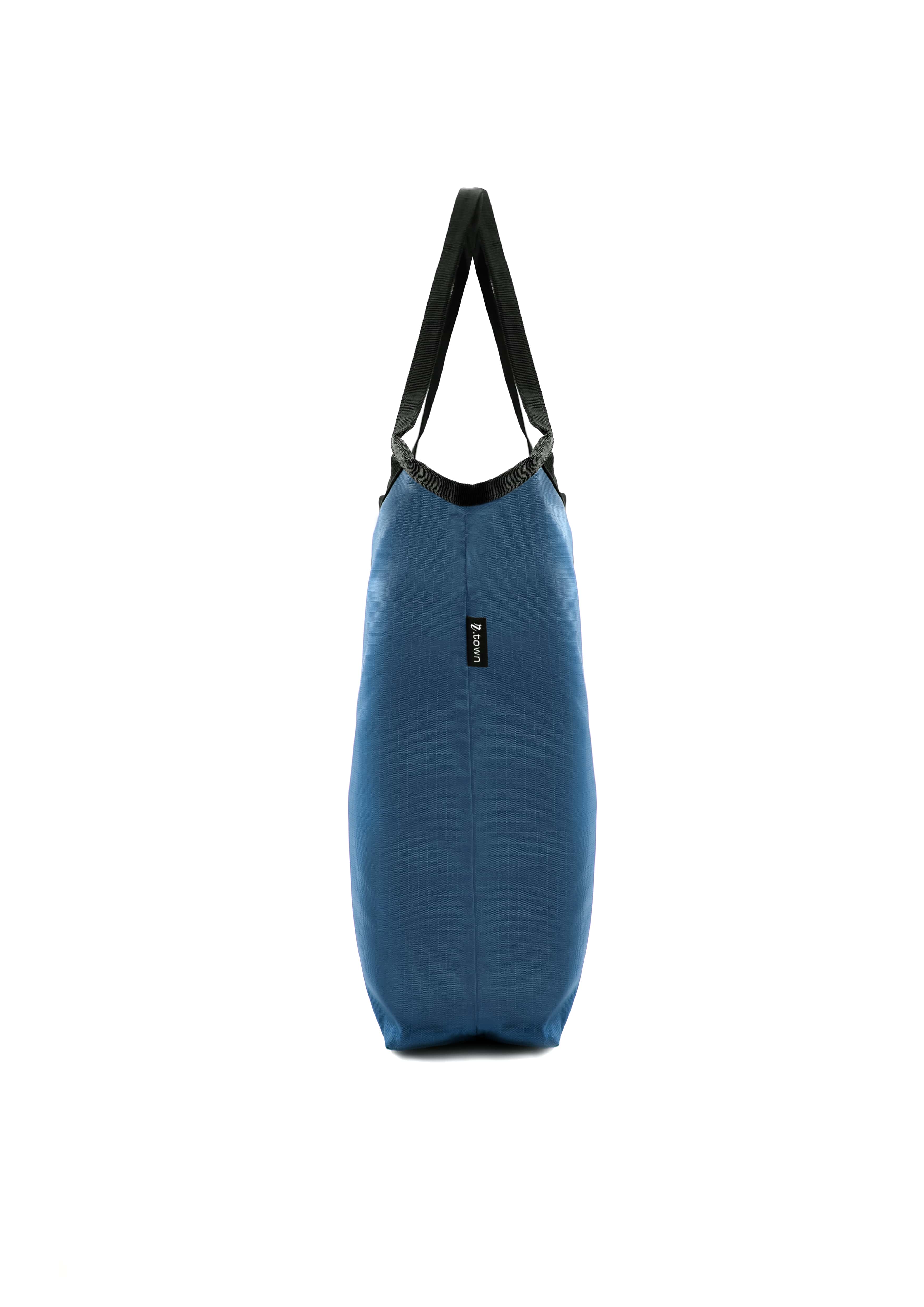 Sac cabas réversible bleu navy verticale
