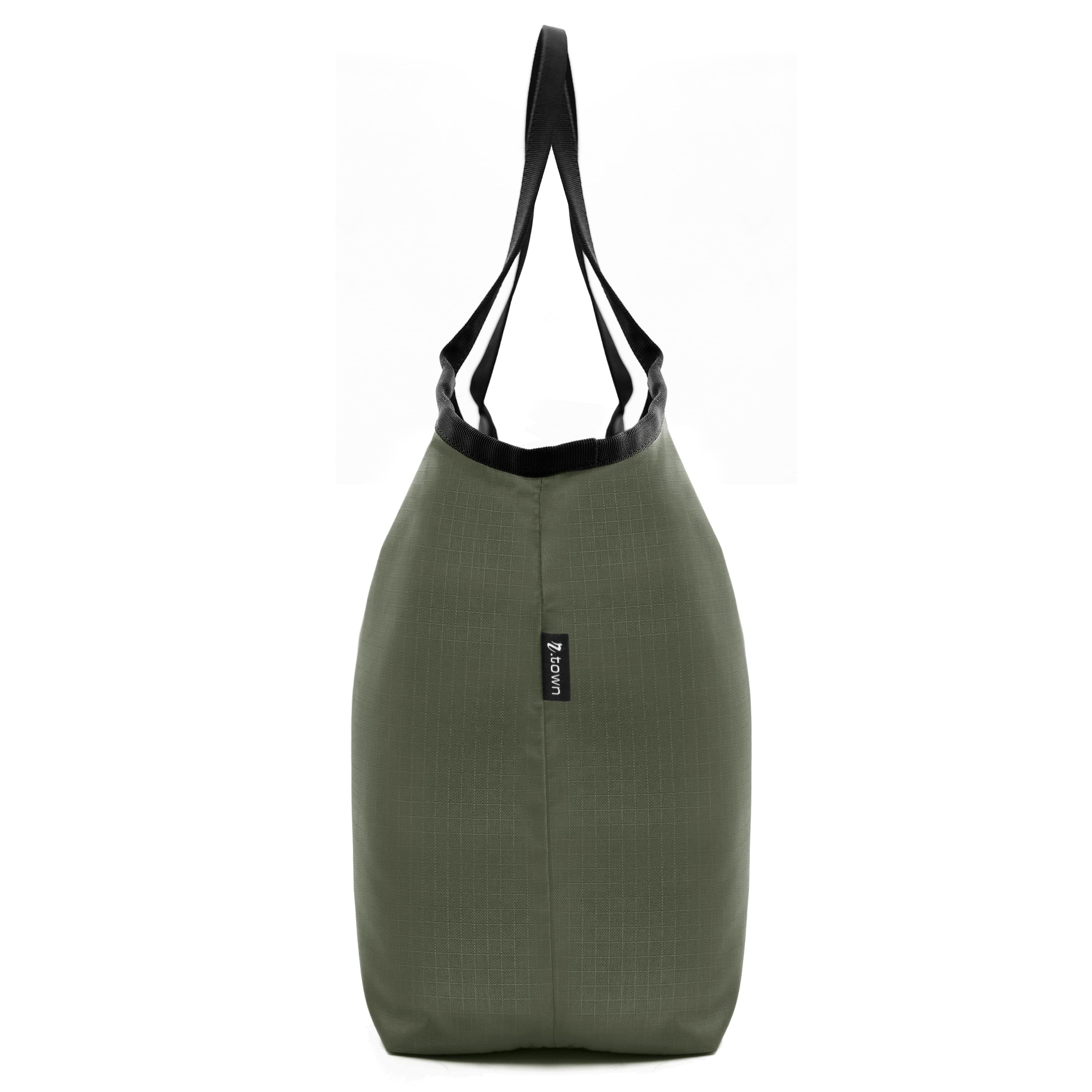sac Cabas Réversible « Trocadéro »  Kaki et Noir