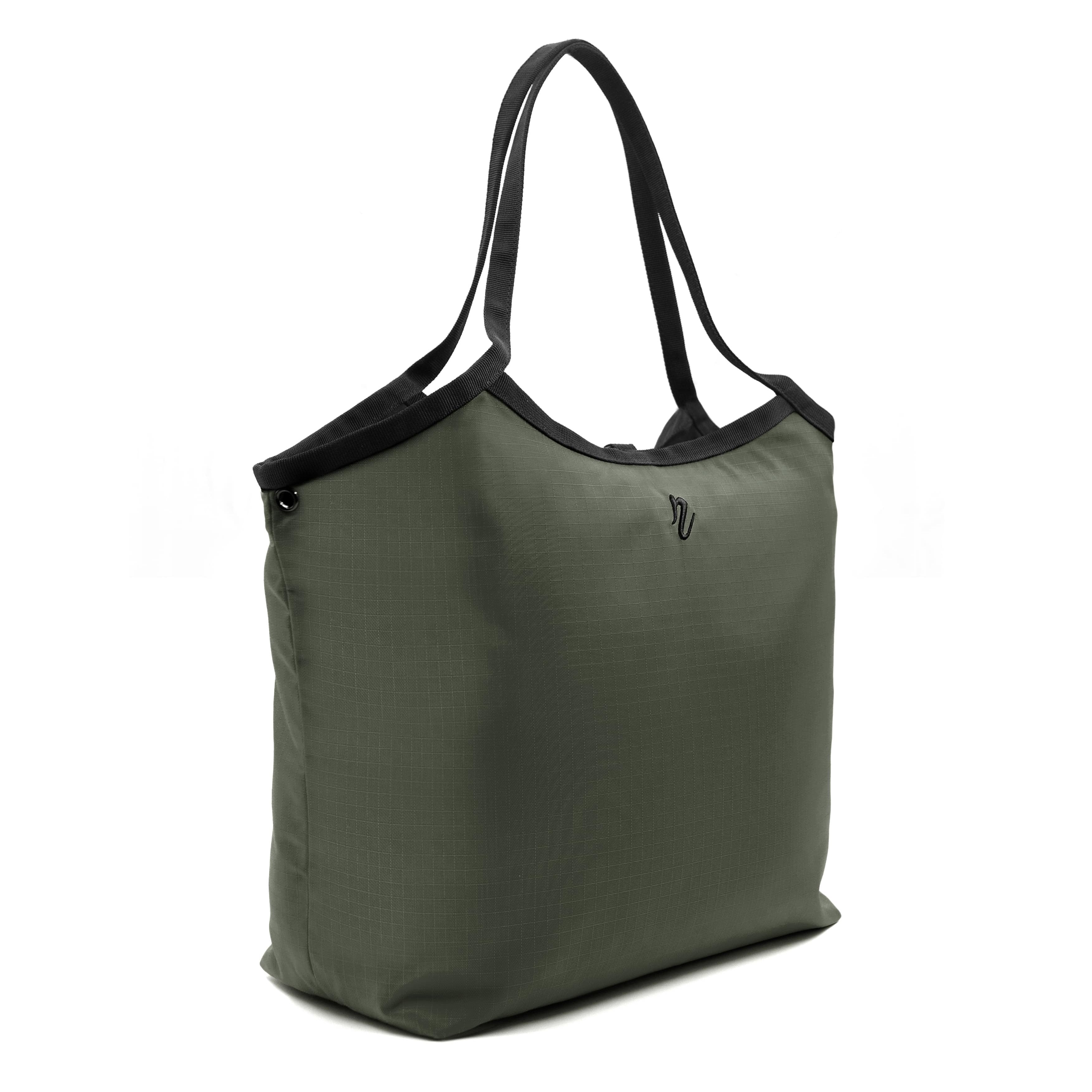 sac Cabas Réversible « Trocadéro »  Kaki et Noir