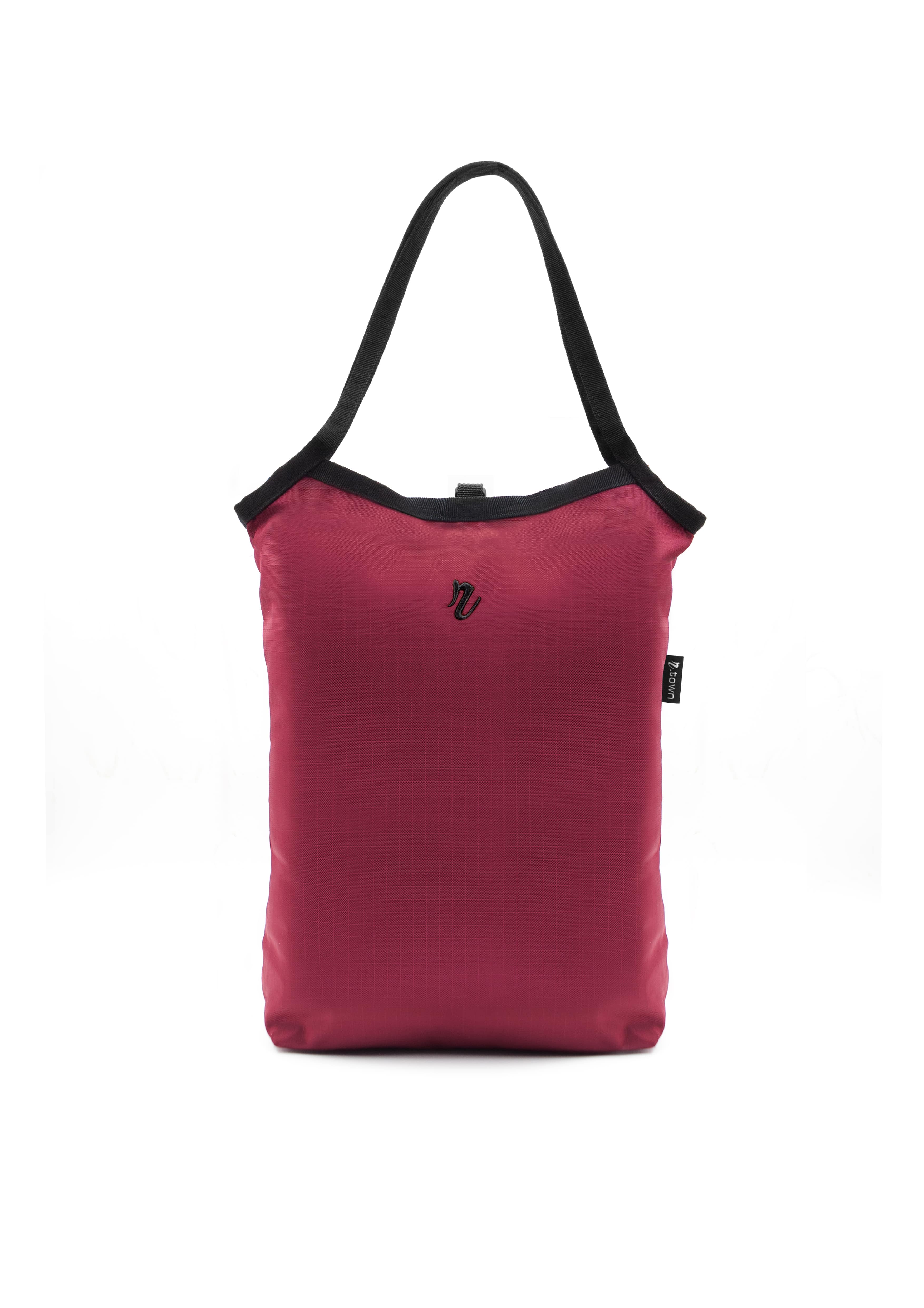 sac cabas réversible rtown prune vertical