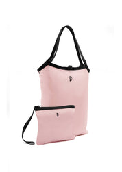sac cabas réversible verticale rose