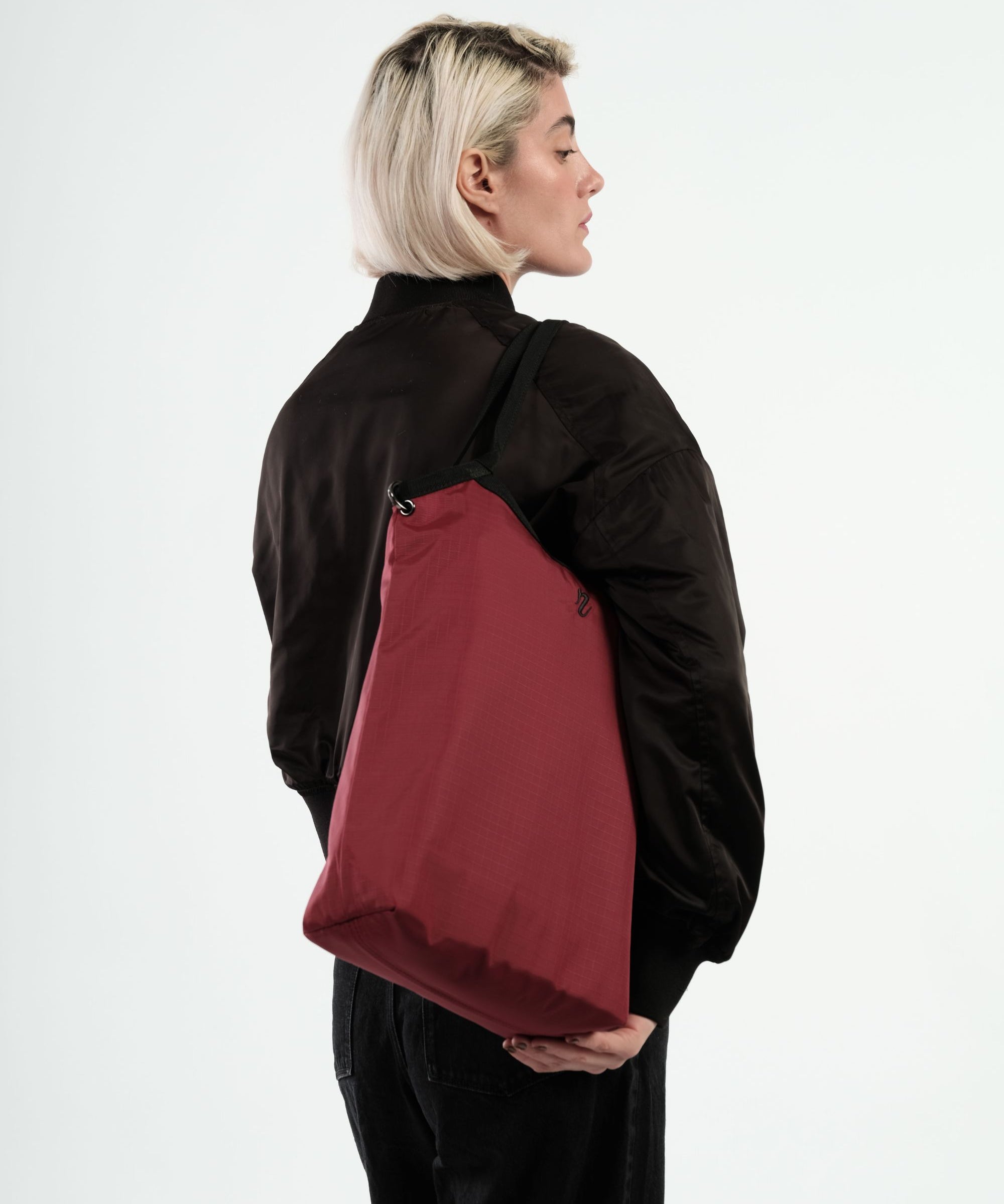 Cabas Réversible "Concorde" - Bordeaux & Noir - R.TOWN