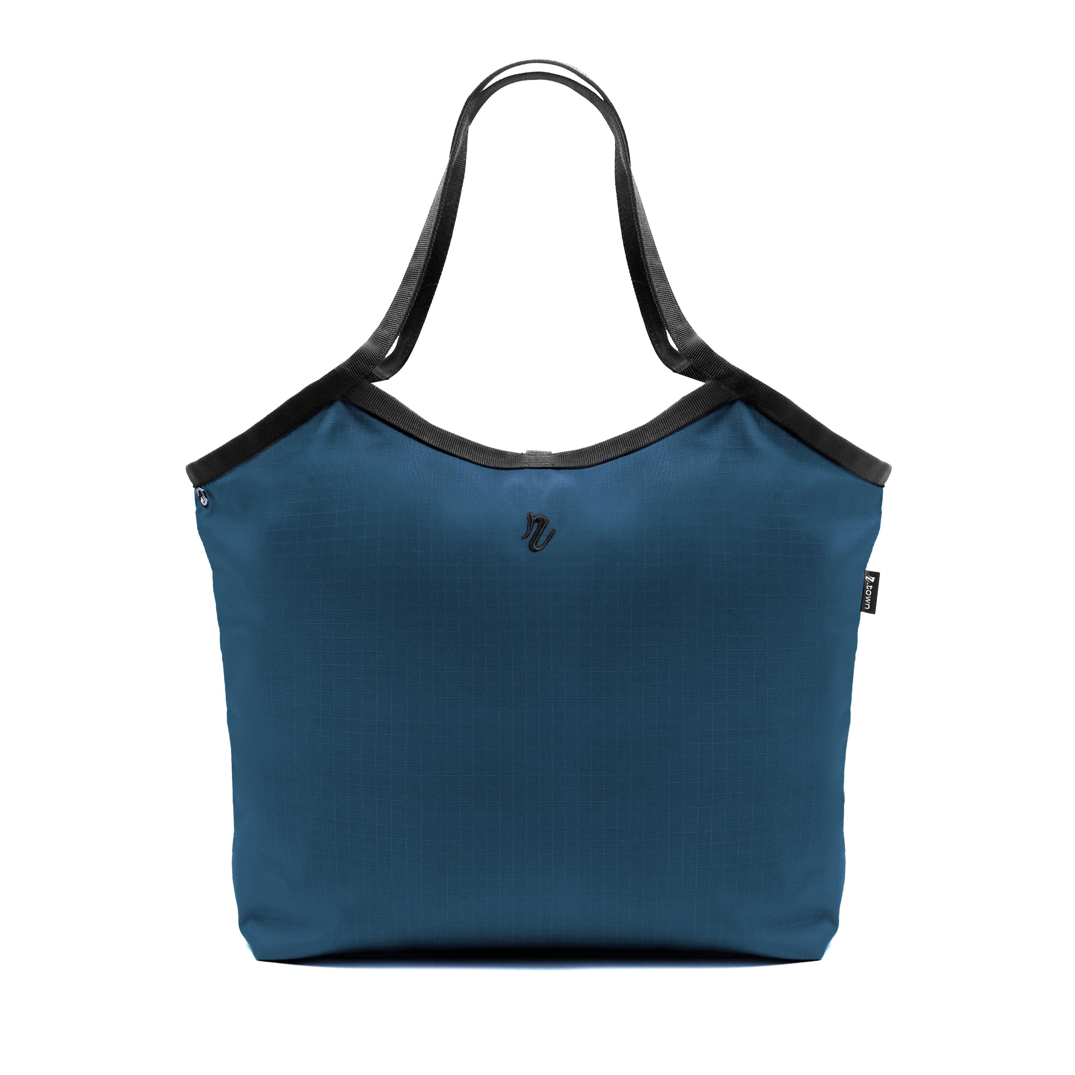 Cabas Réversible "Trocadéro" Navy & Noir 