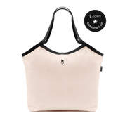 "Trocadéro" Reversible Tote Bag - Beige & Black 