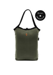 Cabas Réversible "Concorde" - Khaki & Orange