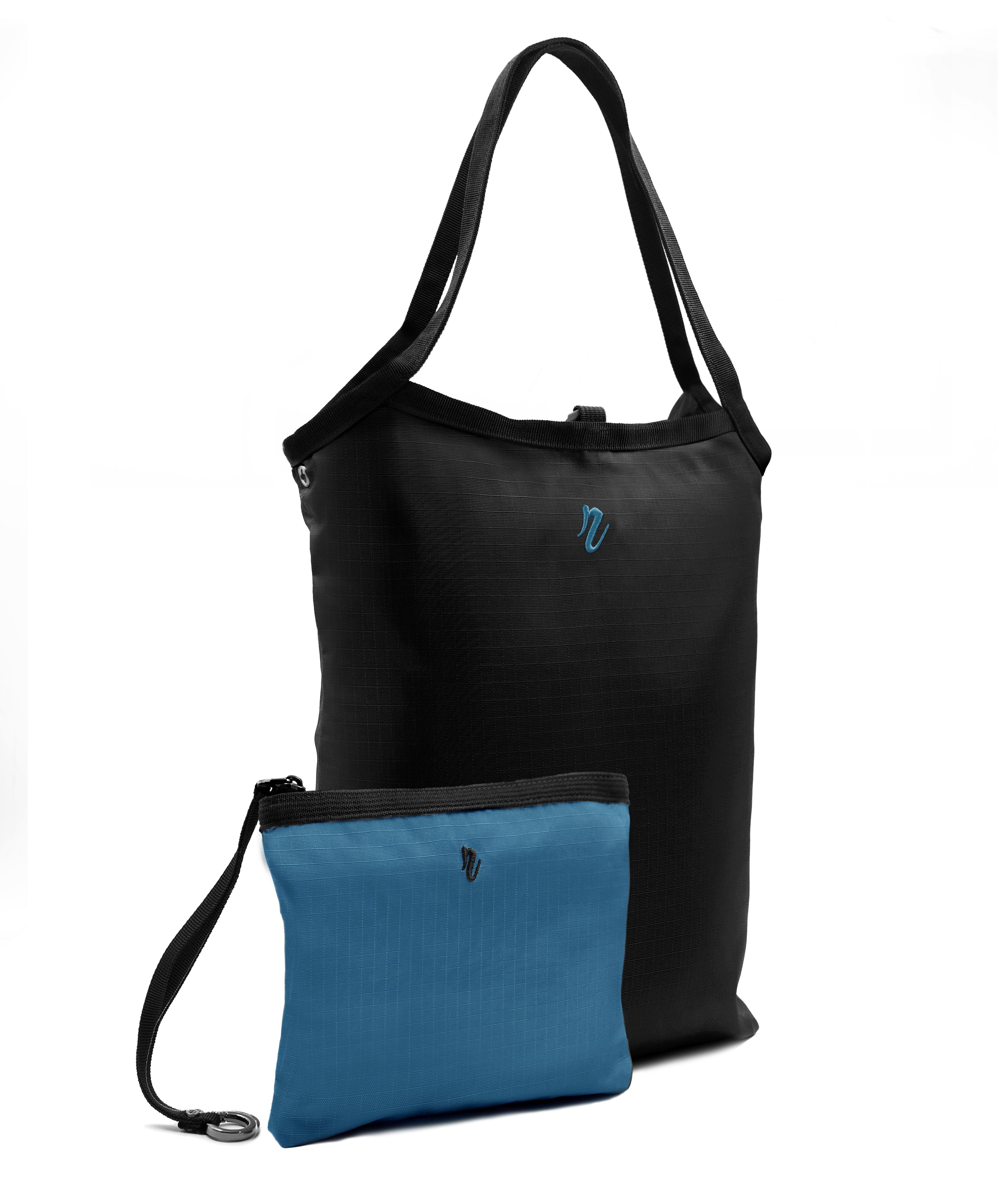 Cabas Réversible "Concorde" - Bleu & Noir - R.TOWN