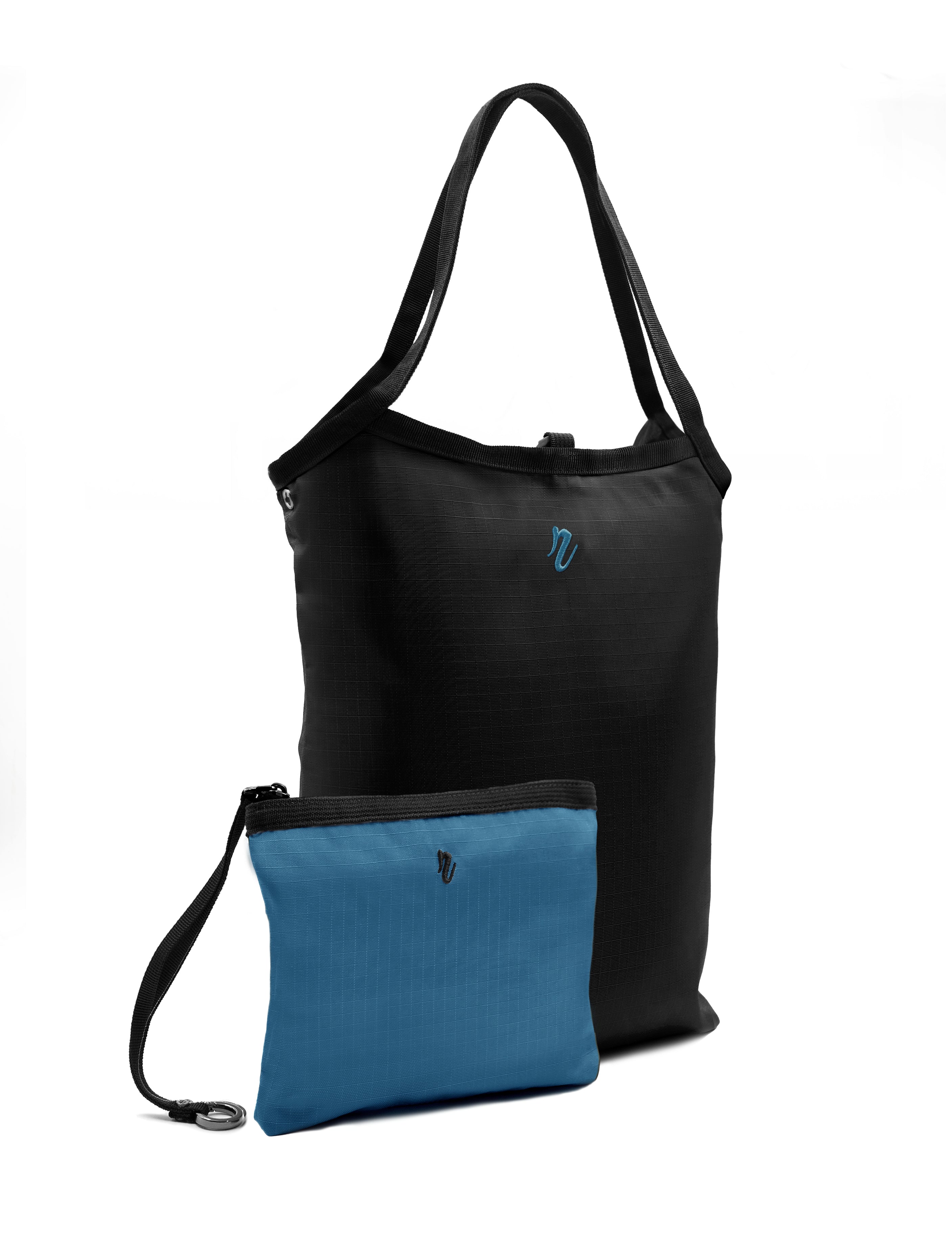 Cabas Réversible "Concorde" - Bleu & Noir - R.TOWN