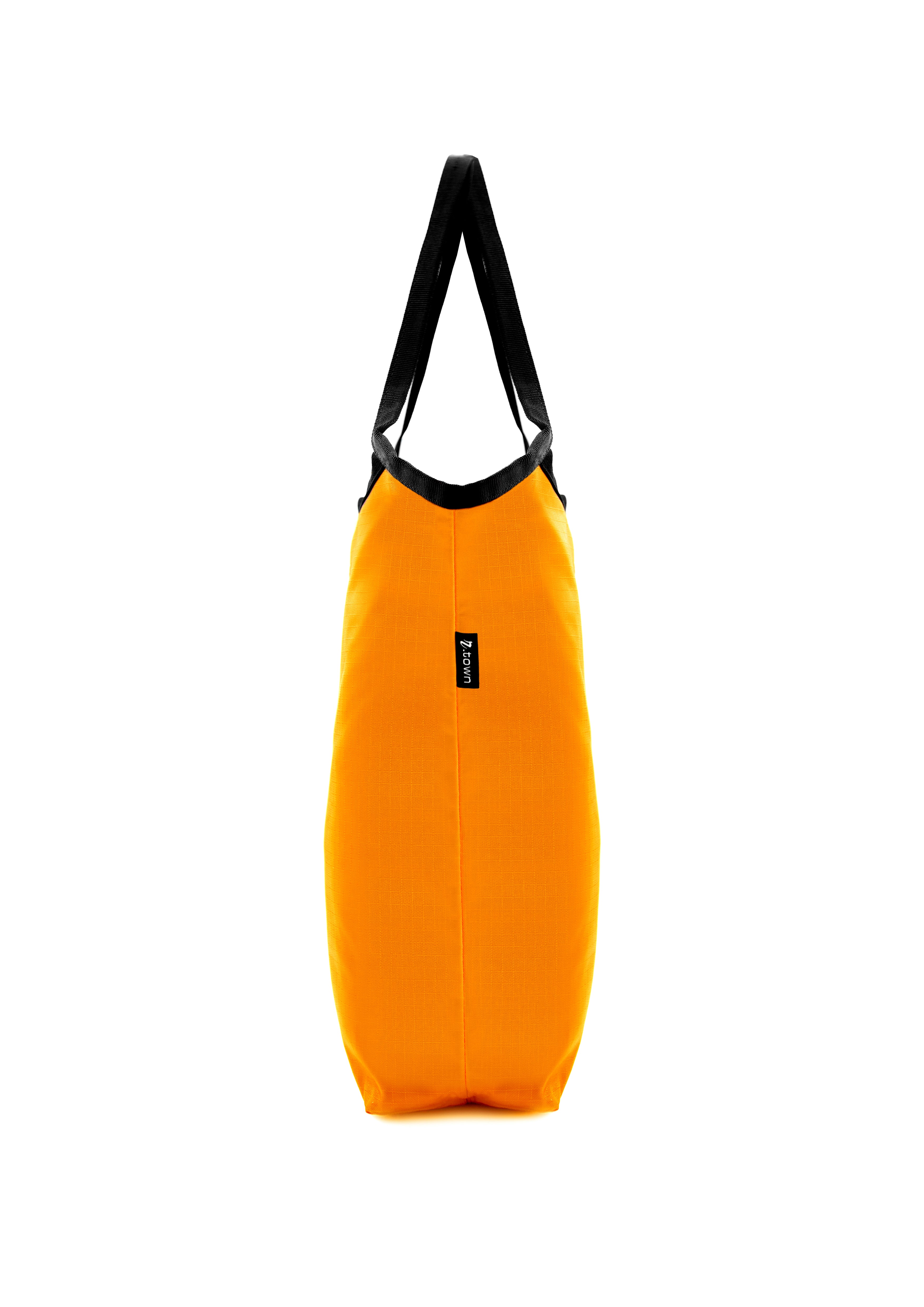 Cabas Réversible "Concorde" - Orange & Noir - R.TOWN