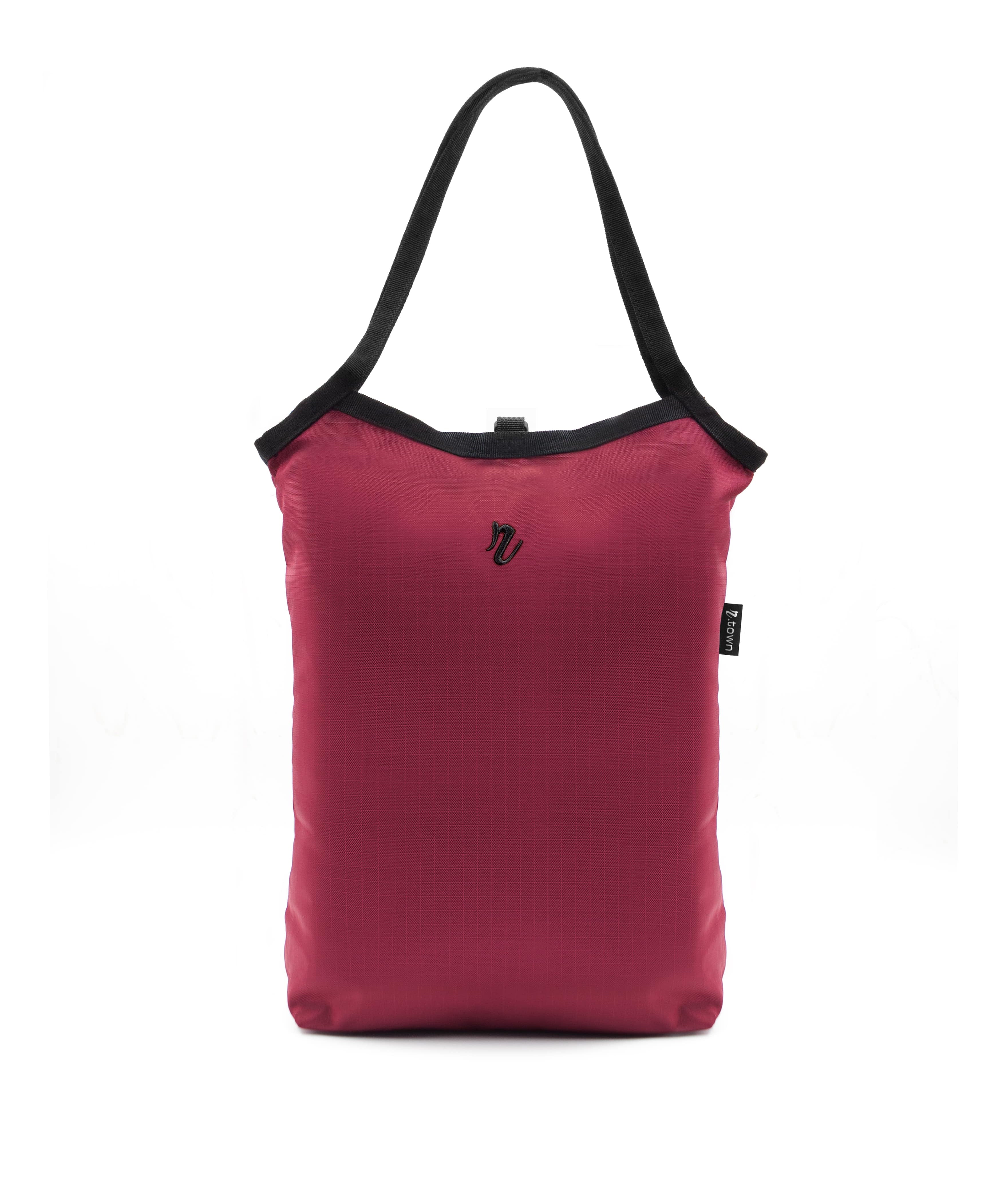 sac cabas réversible rtown prune vertical