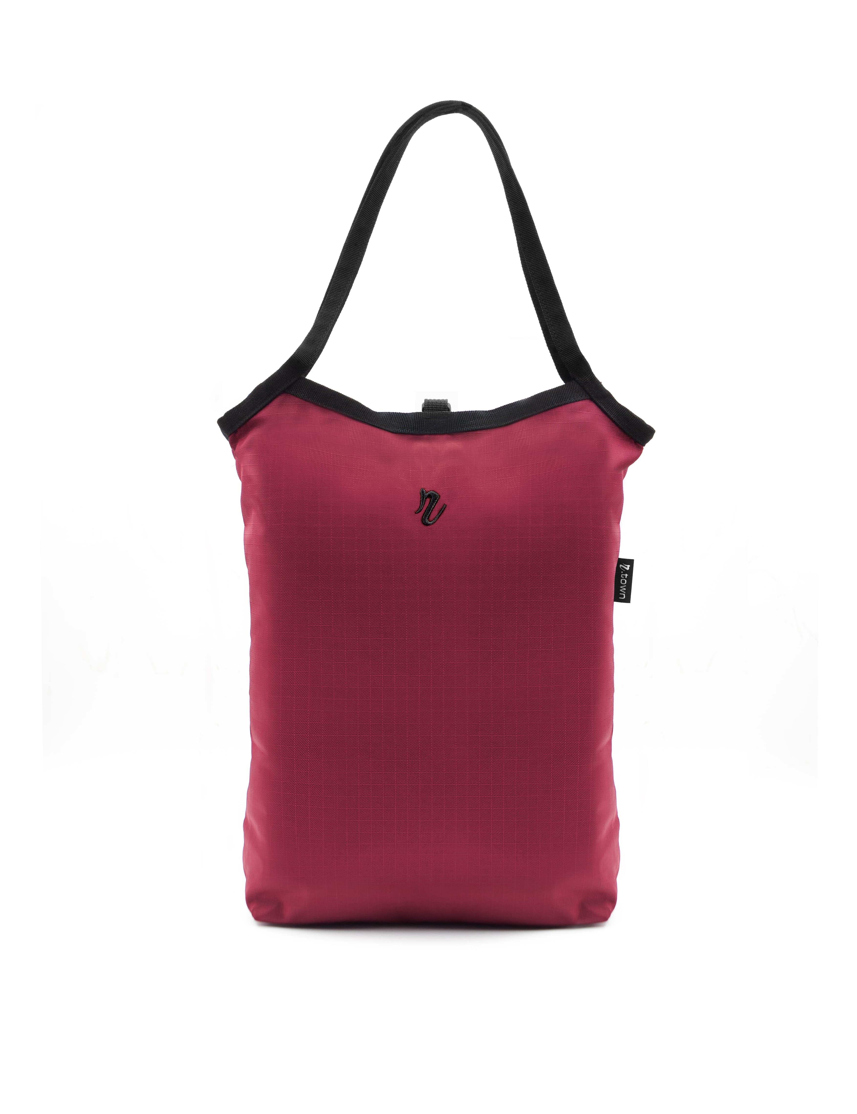sac cabas réversible rtown prune vertical